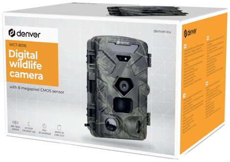 Denver WCT-8016 Vadmegfigyelő kamera 50 Megapixel Terepszínű 7. kép