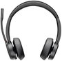 HP Poly Voyager 4320 USB-A Headset +BT700 Dongle Számítógép On Ear headset Bluetooth® Stereo Fekete bélyegkép