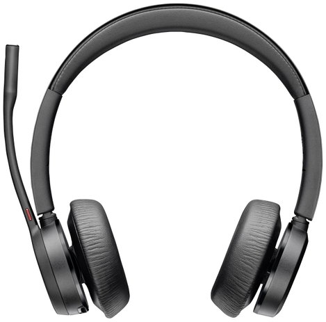 HP Poly Voyager 4320 USB-C Headset +BT700 Dongle Számítógép On Ear headset Bluetooth® Stereo Fekete
