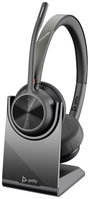 HP Poly Voyager 4320 USB-C Headset +BT700 Dongle Számítógép On Ear headset Bluetooth® Stereo Fekete 3. bélyegkép