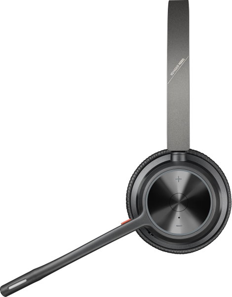 HP Poly Voyager 4320 USB-C Headset +BT700 Dongle Számítógép On Ear headset Bluetooth® Stereo Fekete 4. kép