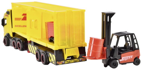 Dickie Toys Tehergépjármű modell Volvo DHL teherautók Kész modell Tehergépjármű modell 2. kép