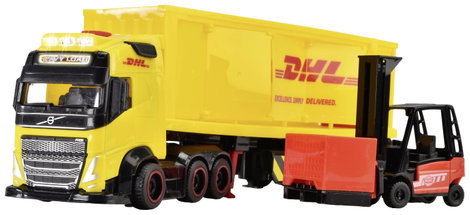 Dickie Toys Tehergépjármű modell Volvo DHL teherautók Kész modell Tehergépjármű modell 4. kép
