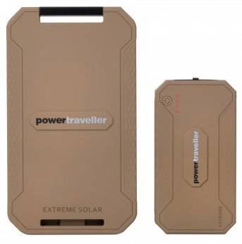 Napelemes akkutöltő és powerbank, 1000 mA 5 W, Power Traveller Powerbank Solar Extreme Tactical PTL- 10. kép