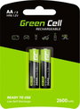Green Cell HR6 Ceruzaakku NiMH 2600 mAh 1.2 V 2 db 3. bélyegkép