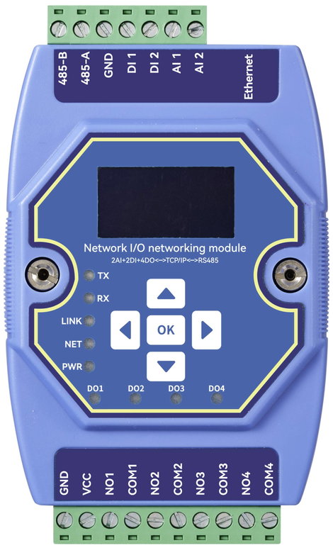 TRU COMPONENTS TC-ME31-AAAX2240 Csatlakozó modul Modbus-RTU, Modbus-TCP, Modbus Gateway, DI/O, Analó