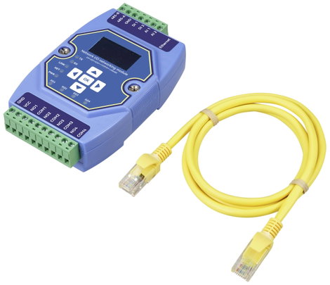 TRU COMPONENTS TC-ME31-AAAX2240 Csatlakozó modul Modbus-RTU, Modbus-TCP, Modbus Gateway, DI/O, Analó 5. kép