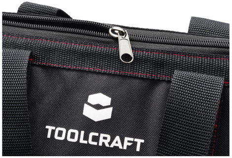 TOOLCRAFT TO-9073200 Univerzális Nagy nyitható szerszámtáska (H x Sz x Ma) 320 x 210 x 230 mm 4. kép