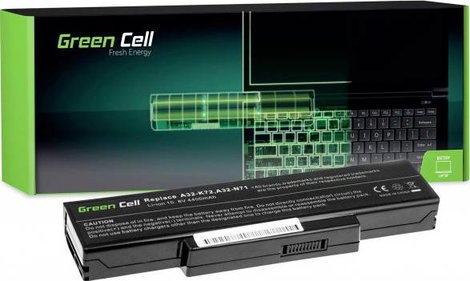 Green Cell Notebook akku 10.8 V 4400 mAh Asus 4. kép