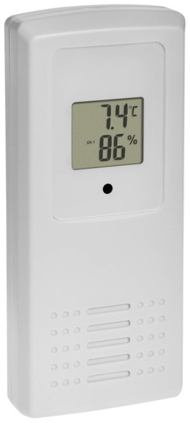 TFA Dostmann 30.3256.02 Hőmérséklet-/légnedvesség érzékelő 433 Mhz rádiójel
