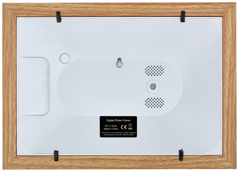 TFA Dostmann FRAMEO App Digitális WiFi képkeret 25.7 cm 10.1 coll 1280 x 800 Pixel 32 GB Barna, Fehé 2. kép