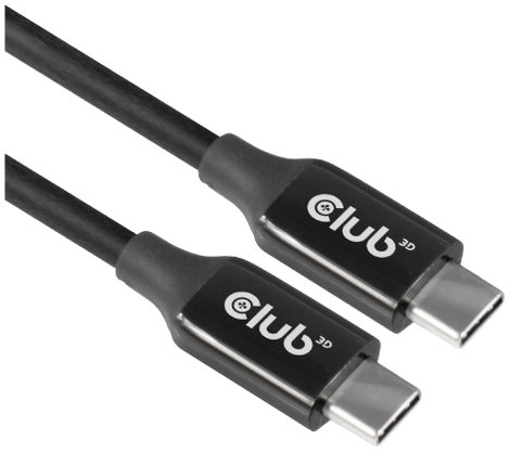 club3D USB C kábel USB-C® dugó 5.00 m Fekete CAC-1535
