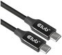 club3D USB C kábel USB-C® dugó 5.00 m Fekete CAC-1535 bélyegkép