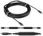 club3D USB C kábel USB-C® dugó 5.00 m Fekete CAC-1535 2. bélyegkép