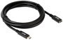 club3D USB C kábel USB 3.2 Gen1 (USB 3.0 / USB 3.1 Gen1) USB-C® dugó, USB-C® alj 2.00 m Fekete CAC-1 2. bélyegkép