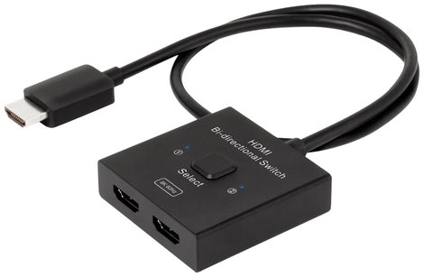 club3D HDMI Switch 2-in-1 bidirektional 2 port HDMI switch 7680 x 4320 pixel 2. kép