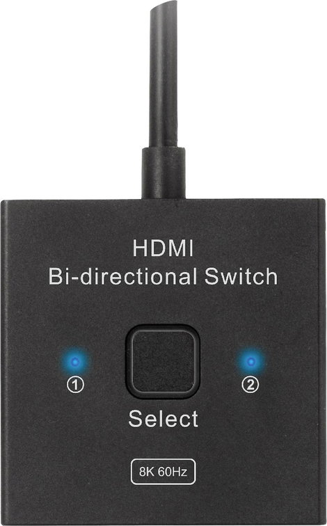 club3D HDMI Switch 2-in-1 bidirektional 2 port HDMI switch 7680 x 4320 pixel 4. kép
