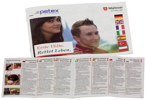 Petex 43930212 Elsősegély táska Tépőzáras Gyermek, Felnőttek, Építkezési gépek, Szabadidő (Sz x Ma x 4. kép