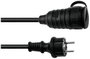 Eurolite 30245693 Áram Hosszabbítókábel 16 A Fekete 1.5 m H07RN-F 3G 1,5 mm² bélyegkép