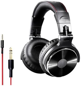 OneOdio Pro-10 DJ Over Ear fejhallgató Vezetékes Stereo Fekete High-Resolution audio Összehajtható, 