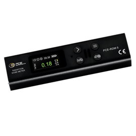 PCE Instruments PCE-RDM 5 Geiger-Müller számlálócső Sugárzás: Gamma, Alfa, Röntgen, Béta akusztikus 