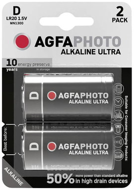 Góliátelem AgfaPhoto Ultra LR20 Alkáli mangán 1.5 V 2 db