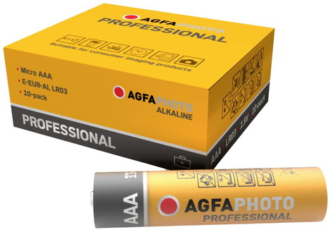 AgfaPhoto Mikroelem Professional Alkáli mangán 1.5 V 10 db