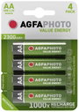 Ceruza akku AA, NiMH, 1,2V 2300 mAh, Agfa LR06, AA, LR6, AAB4E, AM3, 815, E91, LR6N bélyegkép