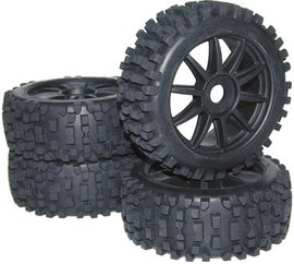RC kerék, 1:8 Buggy Big Core Reely MV3693SBA3 Tuning, 114 mm