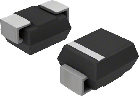 Dióda, ház típus: DO-214AC, I(F) 1 A, zárófeszültség: U(R) 1 kV, Diotec US1M