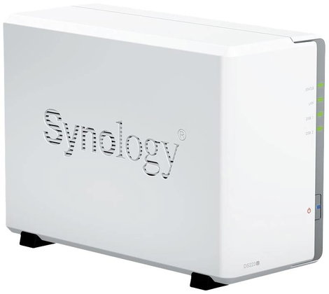 Synology DiskStation DS223J NAS szerver ház 0 GB 2 rekesz Be-/kikapcsoló, 3 db USB 3.0 hub, RAID-re 3. kép