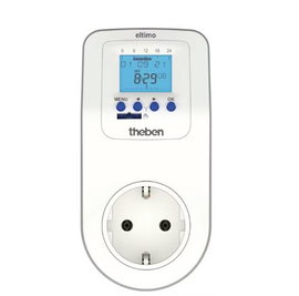 Theben 0200130 Időkapcsoló óra Digitális Heti program 2600 W Kijelző megvilágítás, Időzítő funkció, 