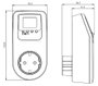 Theben 0200130 Időkapcsoló óra Digitális Heti program 2600 W Kijelző megvilágítás, Időzítő funkció, 2. bélyegkép