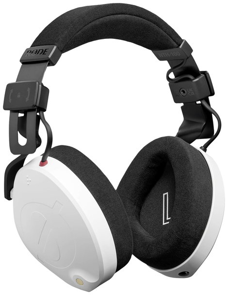 Rode NTH100W Stúdió Over Ear fejhallgató Vezetékes Fehér 2. kép