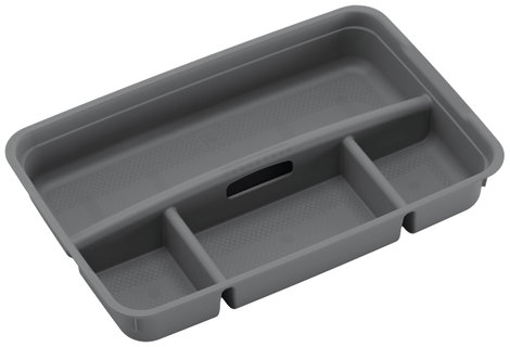 KIS 241458 Ládabetétek K Latch Egymásra rakható (Sz x Ma x Mé) 545 x 85 x 360 mm Szürke 1 db