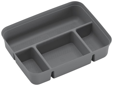 KIS 244600 Ládabetétek K Latch Egymásra rakható (Sz x Ma x Mé) 355 x 85 x 265 mm Szürke 1 db