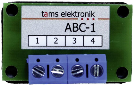 TAMS Elektronik ABC-1 49-03106-01-C #####Bremsmodul Kész modul 2. kép