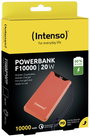 Intenso F10000 Powerbank 10000 mAh Quick Charge, Power Delivery LiPo USB-A, USB-C® Narancs állapotje 4. bélyegkép
