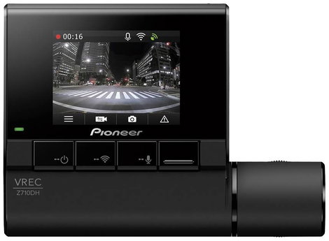 Pioneer VREC-Z710SH Autós kamera GPS-szel Látószög, vízszintes (max.)=130 ° 12 V automatikus indítás