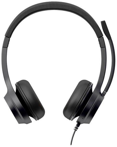 Creative Chat USB, On Ear headset Vezetékes Stereo Fekete Hangerő szabályozás, Mikrofon némítás 2. kép