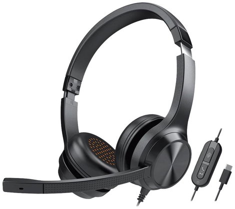 Creative Chat USB, On Ear headset Vezetékes Stereo Fekete Hangerő szabályozás, Mikrofon némítás 3. kép