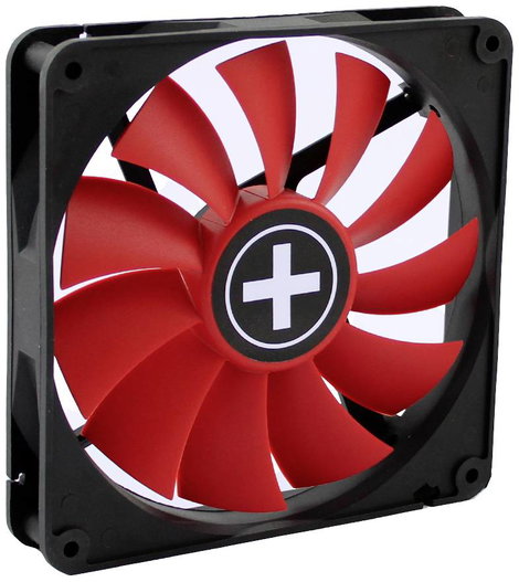 Xilence XF050 Számítógépház ventilátor Fekete 3. kép