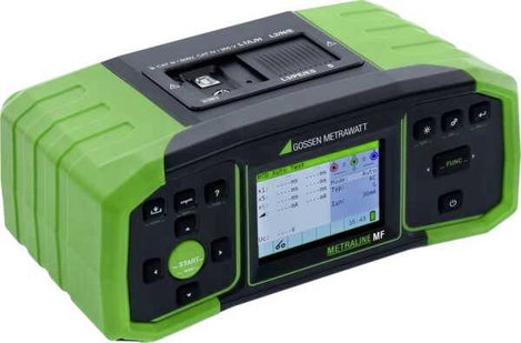 Gossen Metrawatt METRALINE MF Telepítés teszter VDE szabvány 0100, 0100-600, 0105-100, 0413, 0122 3. kép