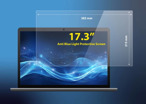 Renkforce RF-6055800 Kékfény szűrő 43,9 cm (17,3) Képformátum: 16:9 Alkalmas: Univerzális 3. kép