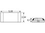 Isabellenhütte SMP-1R00-1.0 SMP-1R00-1.0 SMD ellenállás 1 Ω SMD 2010 2 W 1 % 50 ppm/K 1 db 2. bélyegkép