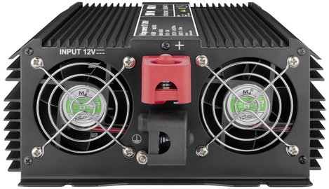 Goobay Inverter SPW IT 2000 W 12 V/DC - 230 V/AC, 5 V/DC 3. kép