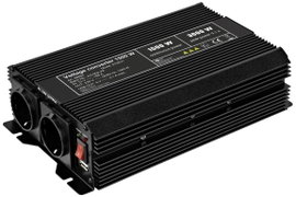 Goobay Inverter SPW IT 1500 W 12 V/DC - 230 V/AC, 5 V/DC