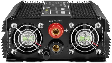 Goobay Inverter SPW IT 1500 W 12 V/DC - 230 V/AC, 5 V/DC 3. kép