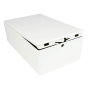 Camdenboss Easy Assembly CBEAC-04-WH Ház 150 x 90 x 50 ABS Fehér 50 db 6. bélyegkép