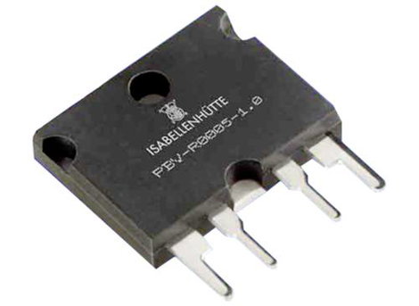 Isabellenhütte PBV-R005-F1-1.0 PBV-R005-F1-1.0 Fémréteg ellenállás 5 mΩ THT 10 W 1 % 1 db